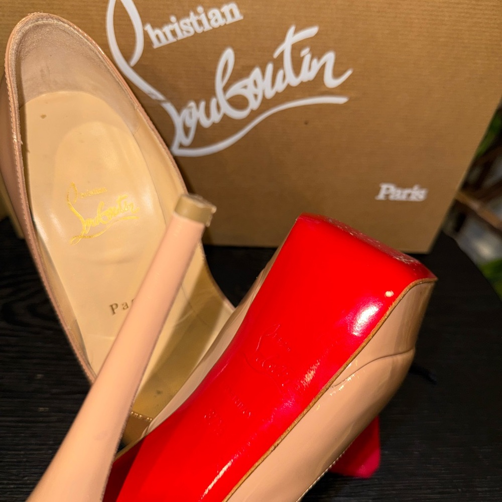 Christian Louboutin Lady Peep 150 Pumps - Picture 6 of 10